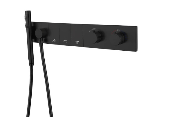 Встраиваемая душевая система Boheme Zodiac Thermo 133-SYS-B