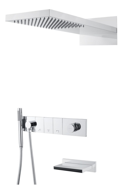 Встраиваемая душевая система Boheme Zodiac 132-2-CR