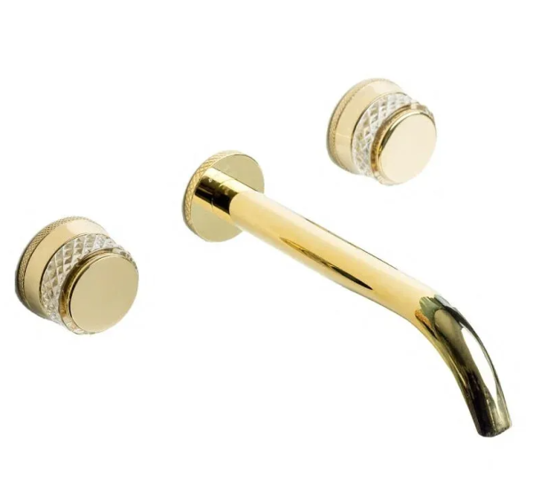 Смеситель для раковины Boheme Aura 152-2-G-A