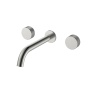 Смеситель из стены STICK TOUCH на 3 отв. Nickel Brush 152-2-NB.2