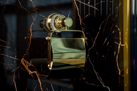 Держатель туалетной бумаги Boheme Aura 10241-G