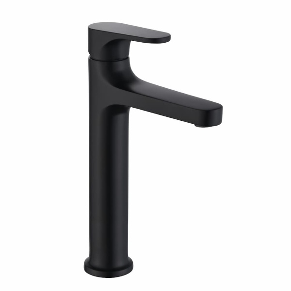 Смеситель для умывальника высокий SPECTRE MINI Black 452-SM-B