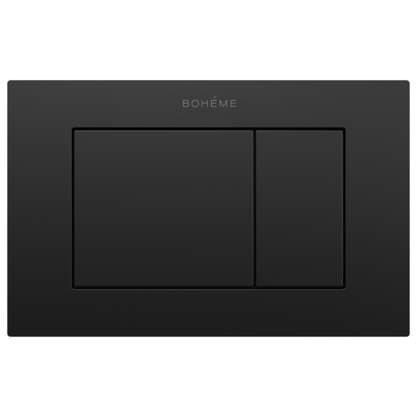 Кнопка для инсталляции, нерж.сталь BLACK NEW 650/2-B