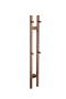 Полотенцесушитель электрический 2-трубы квадратный BRUSHED BRONZE 728-BRB