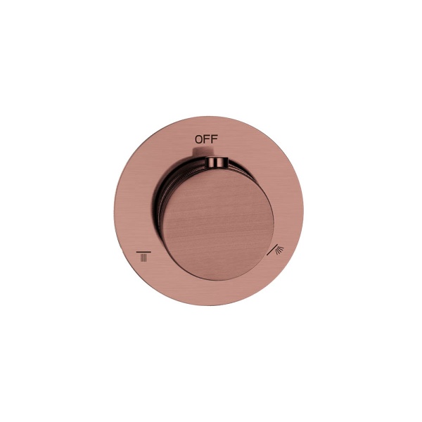 Дайвертер встраиваемый 2-режима UNO COPPER BRUSHED 624/2-CB