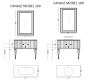 Тумба под раковину 100 см ArmadiArt Vallessi Avantgarde Canale 843-100-WG