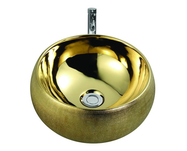 Раковина накладная Ø39 см ArmadiArt Vallessi 862