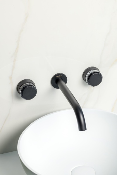 Смеситель для раковины Boheme Aura 152-2-B-A