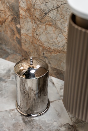 Ведро для мусора, классика Chrome 10915-CR