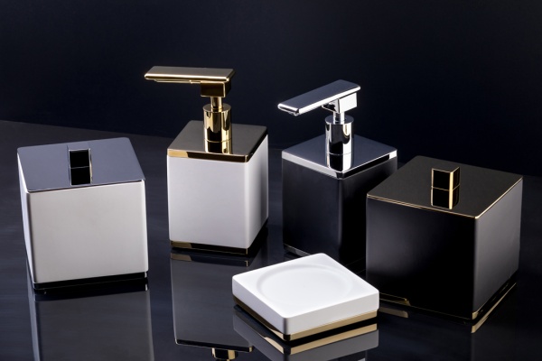 Стакан для зубных щеток Boheme Q 10961-W-G