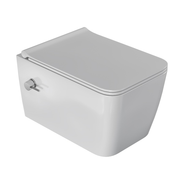 Унитаз подвесной с функцией биде Boheme Zen 967-SET-2-W