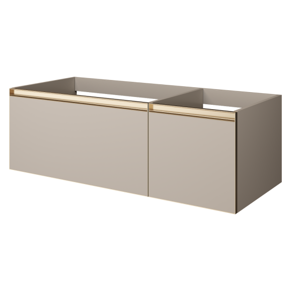 Тумба под раковину 120 см ArmadiArt Quatro 2 790-M2-120-D-MG