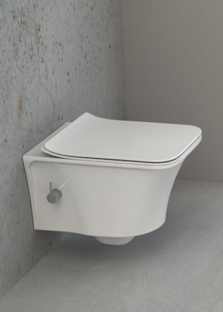 Унитаз подвесной с функцией биде Boheme Mirage 965-2