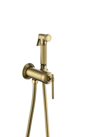 Смеситель гигиенический, ETERNA MATT GOLD 177-MG