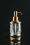 Дозатор жидкого мыла Boheme Royal Cristal 10929-BR-B