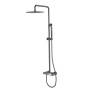 Стойка для душа STICK SHINE GUN METAL MARBLE GREY 128-SGM-MR-GR