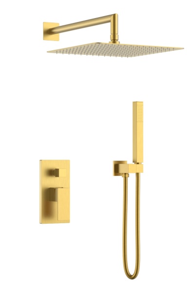 Встраиваемая душевая система Boheme Qubic 474-3-MG