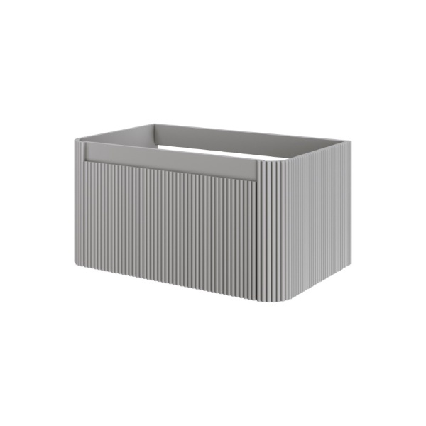 Тумба без раковины VOI рифл. 80см LUNA 782-080-R-L