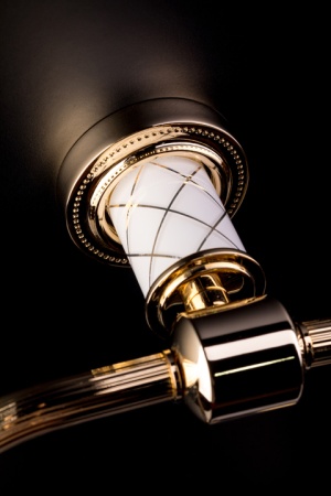 Держатель полотенец Boheme Murano 10905-W-G