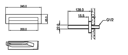 Излив Boheme Zodiac 625/2-BR