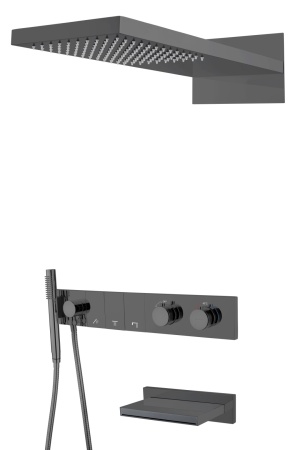Встраиваемая душевая система Boheme Zodiac 133-2-SGM