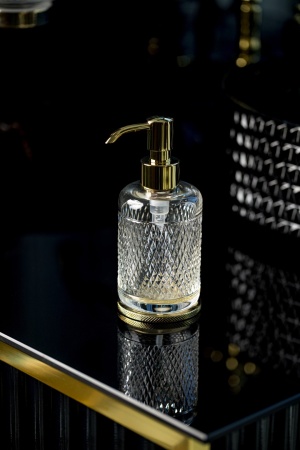 Дозатор жидкого мыла Boheme Aura 10250-G