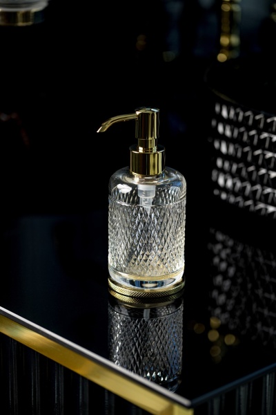 Дозатор жидкого мыла Boheme Aura 10250-G