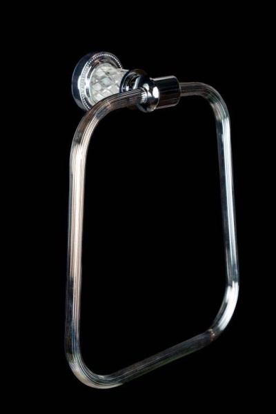 Держатель полотенец Boheme Murano Cristal 10905-CRST-CH