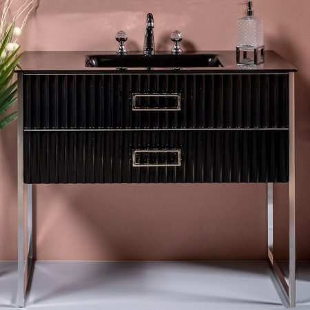 Тумба под раковину 80 см ArmadiArt Monaco 866-080-BCR