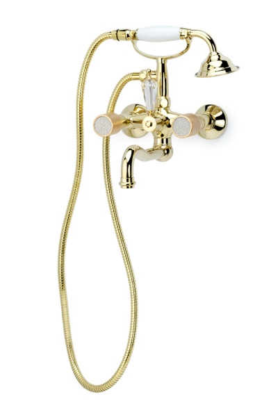 Смеситель для ванны Boheme Royal Cristal 293-Royal/CRST