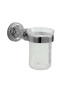 Стакан для зубных щеток Boheme Murano 10904-W-CR