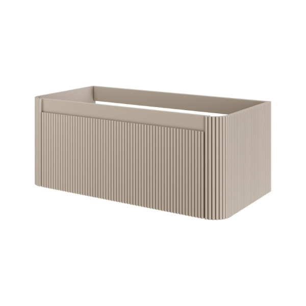 Тумба c раковиной VOI рифл. 100см DAPHNE без отверстия