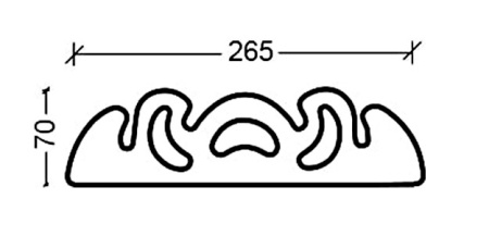 Ручка ArmadiArt NeoArt Ajur 828-G