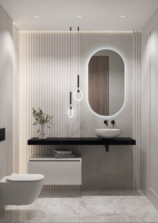 Тумба под столешницу 80 см ArmadiArt Vallessi Uno-S 897-080-W