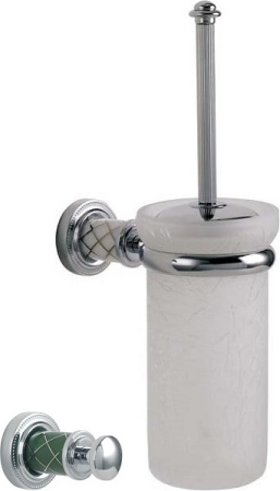 Туалетный ершик Boheme Murano 10913-GR-CR
