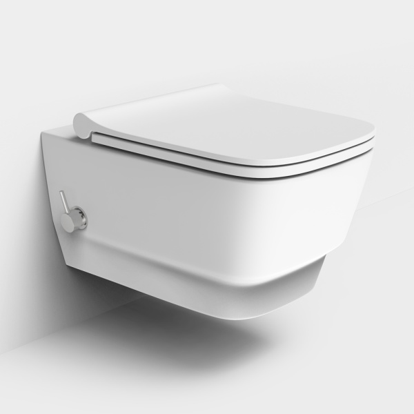 Унитаз подвесной с функцией биде Boheme Bello 971-2-MW