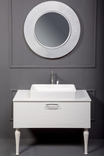 Тумба под раковину 100 см ArmadiArt Vallessi Avantgarde Linea 842-100-WG