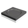 Мыльница квадратная Qubic Shine Gun Metal 10960-SGM
