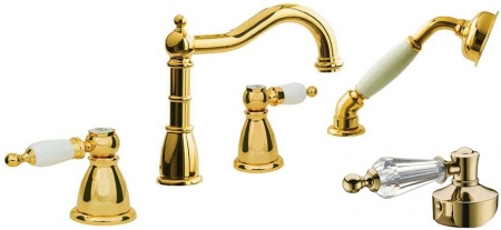 Смеситель на борт ванны Boheme Tradizionale 395-SW