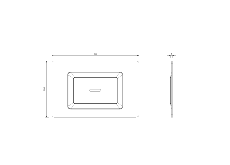 Мыльница для полки Boheme Space 10966-W-SOAP