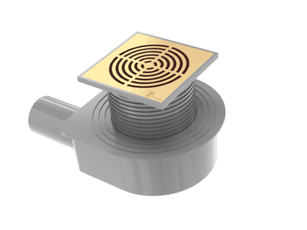 Душевой трап 15х15 см ArmadiArt Smart Design 984-15-G