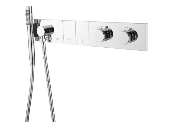 Встраиваемая душевая система Boheme Zodiac Thermo 133-SYS-CR