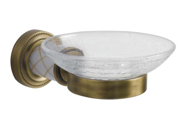 Мыльница Boheme Murano 10903-W-BR